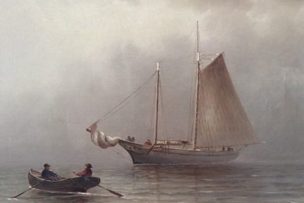 Fogged In byWesley Elbridge Webber (1841-1914)