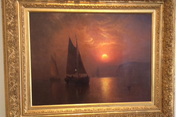 Sunset at Grand Manan byCharles Henry Gifford (1839-1904)
